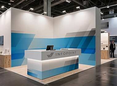 CREATISTO Klebefolien für Messestände